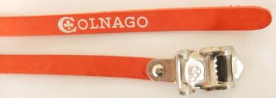 LEATHER COLNAGO STRAPS RED - Lanières cuir rouge