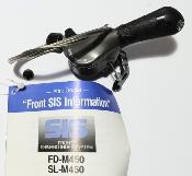 SHIMANO FD-M450 MTB DERAILLEUR LEVER - Manette de dérailleur 3 Plateaux