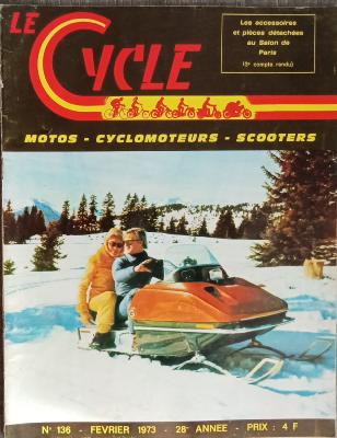 LE CYCLE - Mensuel 136 - 02/1973