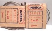 2 BRAKES CABLES INDECA CYCLE - Cables de frein 0.60m