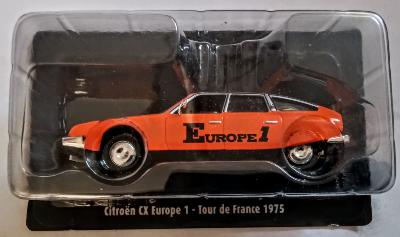 Miniature 1/43 NOREV CITROEN CX " Europe 1 " 1975