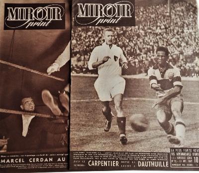 MIROIR SPRINT - Hebdomadaire - Octobre 1947 - 2 numeros