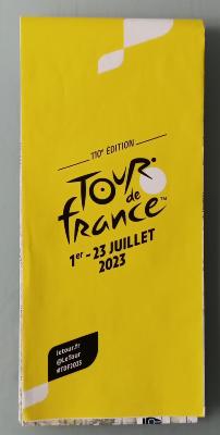  CARTE ROUTIERE - Parcours TOUR DE FRANCE 2023