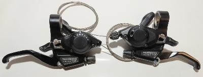 SHIMANO DERAILLEURS LEVERS - P. manettes de dérailleurs 3x7 vitesses ST EF28