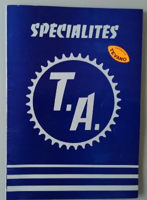 CATALOGUE - SPECIALITES T.A  - Année 85
