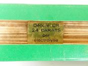 75 DRIOR GOLD 24 CARAT SPOKES 24 CARATS - 293 / 295 - 75 Rayons OR 24 carats