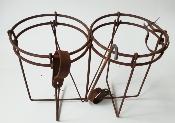 STEEL BOTTLE CAGE - Porte bidon double au guidon