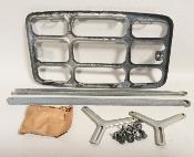 SUPER CHAMPION GRAND SPORT - Porte bagage 650/700 arrière acier 1950's 