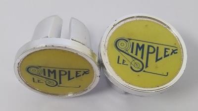 SIMPLEX HANDLEBAR END PLUGS - Bouchon de guidon