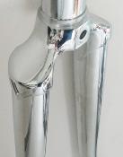 CHROMED STEEL FORK GABEL - Fourche 700 chromée