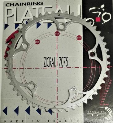 T.A ALUMINIUM CHAINRING - 48 C-135/9 H12 - Plateau alu BCD 135