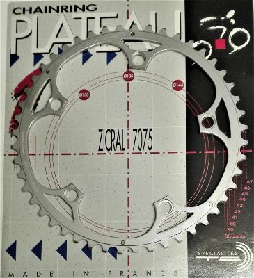 T.A ALUMINIUM CHAINRING - 48 C-135/9 H12 - Plateau alu BCD 135