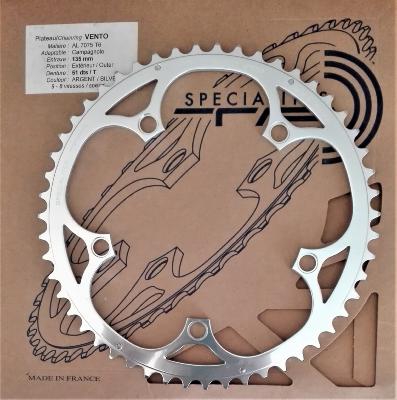 T.A ALUMINIUM CHAINRING - 51 - Plateau alu BCD 135