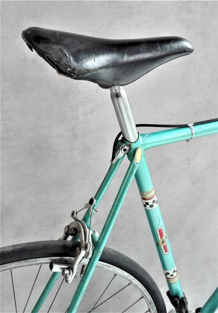 Cadre Vélo Vintage Mercier Années 70 - Reynolds 531 - Taille 59 Cm (61) - Rose - Fourche, JDD, Guidon Inclus - Occasion Rétro