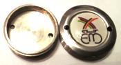 ALUMINIUM EDDY MERCKX STYLE CRANKSET DUST CAPS - Bouchon de manivelle