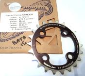 T.A ALUMINIUM CHAINRING - 22 - Plateau alu BCD 64