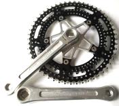 STRONGLIGHT BLACK 105 CRANKSET   - 170 - 42/53 T-  Pedalier 14x125