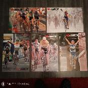  5 POSTERS SIDI 35x50cm - Freire - Bettini - Zulle - Gasparotto