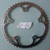 T.A ALUMINIUM CHAINRING - 50 - Plateau alu BCD 135 (Campa)