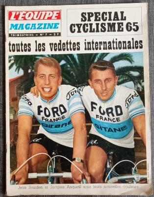 EQUIPE MAGAZINE - n°7 - 1965 -  SPECIAL CYCLISME 65