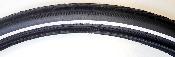 2  MICHELIN Protek E-Bike Pneus 35x590  750 X 35 A noirs + 2 chambres à air