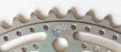 T.A CYCLOTOURISTE ALUMINUM CHAINRINGS 50 - Plateaux alu