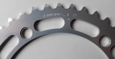 SHIMANO 600 EX ALUMINUM CHAINRING 42 - Plateau alu BCD 130