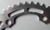 SHIMANO 600 EX ALUMINUM CHAINRING 45 - Plateau alu BCD 130