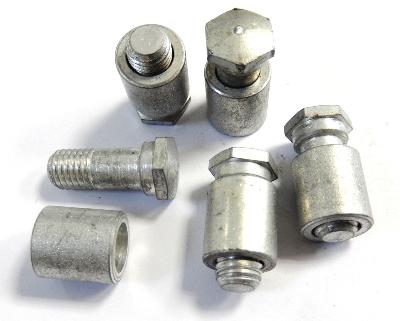  5 CHAINRING BOLTS - 5 Vis assemblage plateaux