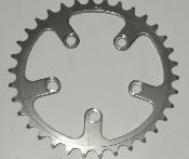  T A ALUMINIUM CHAINRING -34- Plateau alu BCD 74