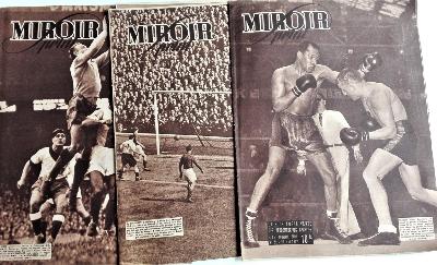 MIROIR SPRINT - Hebdomadaire - Mai 1947 - 3 numéros