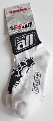 TRY ALL SOCKS 35-38  - Socquettes hautes blanches
