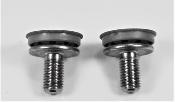 2 SHIMANO SILVER BOTTOM AXE SCREWS - 2 Boulons axe pédalier