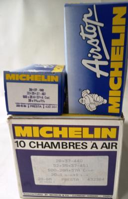 2 / 10 MICHELIN 500 32/35 A  INNER TUBS - Chambres à air 32 37 490 Presta