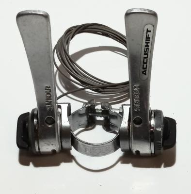 SUNTOUR ACCUSHIFT DERAILLEURS LEVERS - Manettes de dérailleur sur collier