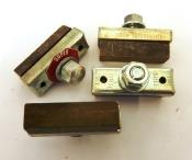 4 ALTENBURGER BRAKE PADS - 4 Patins de freins Altenburger