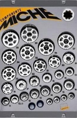 MICHE SHIMANO 7/8/9 SPEEDS SPROCKETS - Pignons Miche