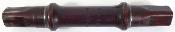 BE-123H-MY-62 BOTTOM BRACKET AXLE - Axe de pedalier 120mm