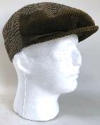 1950'S 1960'S BROWN CAP MADE IN FRANCE SIZE 54 CAP - Casquette