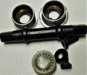 SHIMANO DEORE DX  BOTTOM BRACKET AXLE -  Axe de pedalier 123 mm