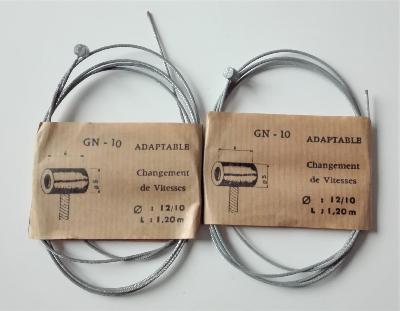 2 BRAKES CABLES GN 10 - Cables de frein 1.20M