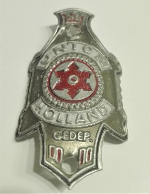 BICYCLE UNION HOLLAND HEAD BADGE - Plaque de cadre