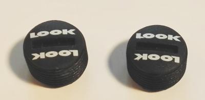 2 LOOK PEDAL CAPS - 2 Capuchons pédale