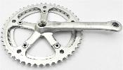 STRONGLIGHT CRANKSET ARM 170 mm + 2 CHAINRINGS -  48 /42 T  - Manivelle Droite +  2 Plateaux