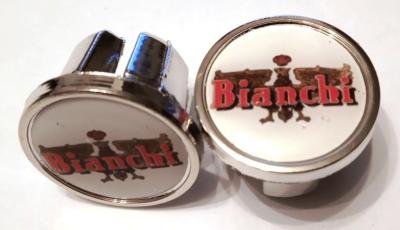 BIANCHI HANDLEBAR END PLUGS - 2 Bouchons de guidon