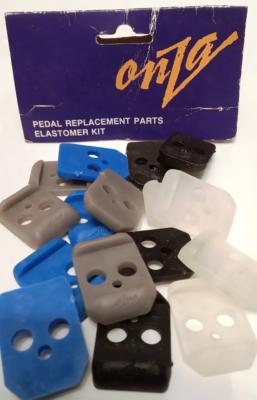 2 ONZA ELASTOMER PEDAL REPLACEMENT PARTS  - 2 Elastomeres pédales