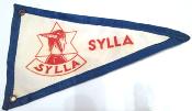 FLAG - Fanion drapeaux SYLLA Bleu