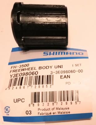 SHIMANO Y3E098060 FREEWHEEL BODY - Corps de cassette FH-3500