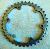 T. A ALUMINIUM CHAINRING - 38 - Plateau alu BCD 115