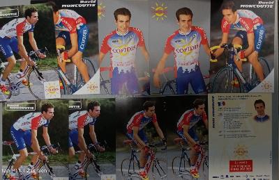Lot de 10 Cartes Postales - COFIDIS - DAVID MONCOUTIE